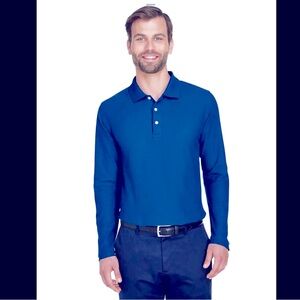 Performance Long-Sleeve Polo